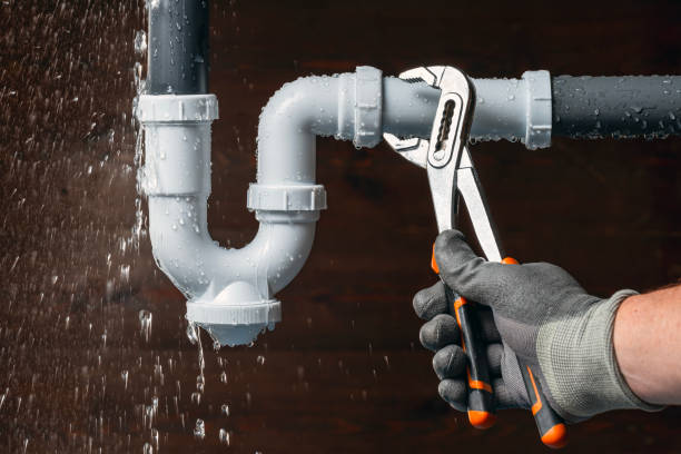 Professional Drain Cleaning technician working in Martinsville, NJ